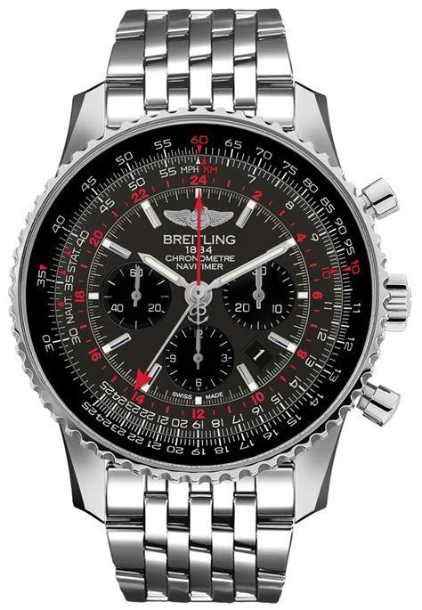 breitling 453a|Breitling Navitimer GMT AB04413A/F573.